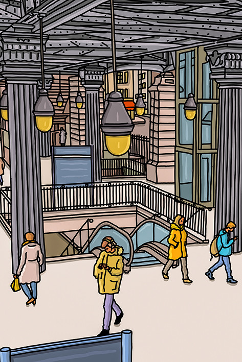 Métro aérien par antoine meurant