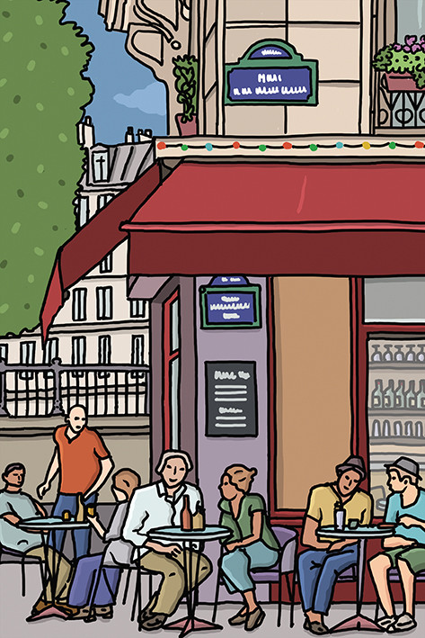 Café Prune par antoine meurant