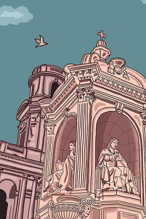 Fontaine saint sulpice par antoine meurant