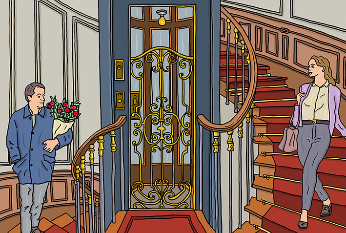 l'Escalier par antoine meurant