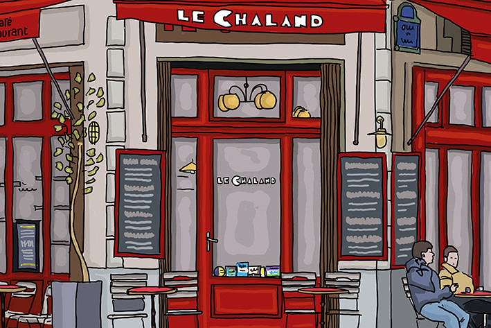 le chaland par antoine meurant
