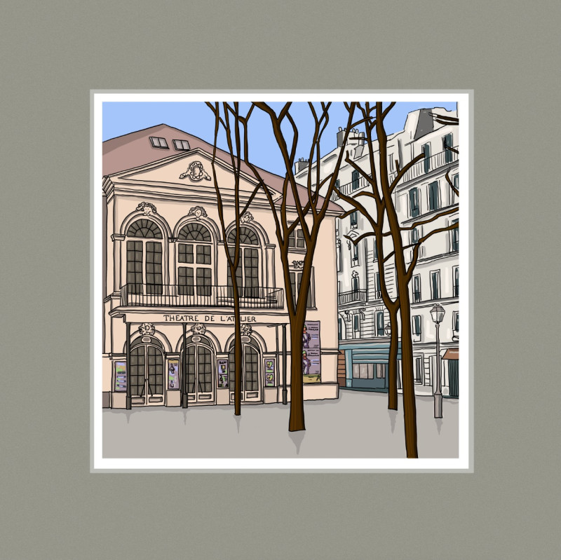 Le Théâtre de l'Atelier par antoine meurant