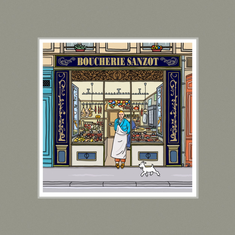 Tintin par antoine meurant