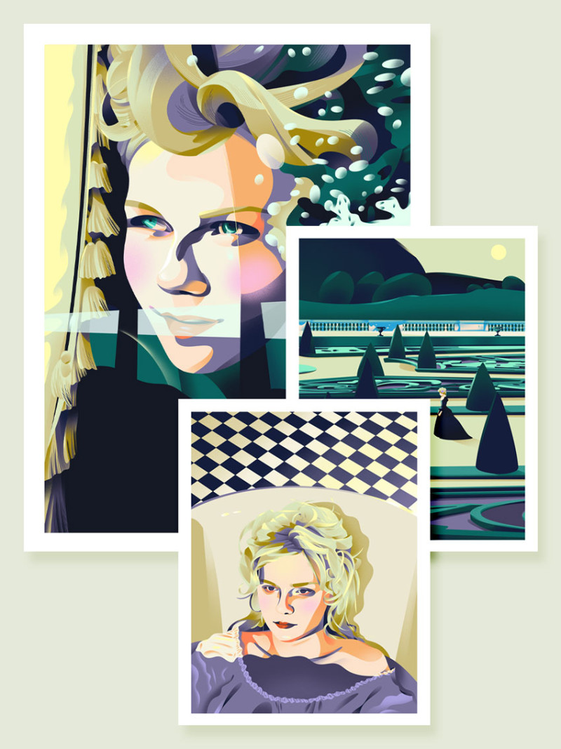 Marie-Antoinette (Triptyque)